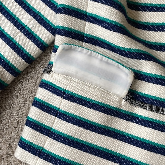 Talbots striped jacket. Lined with pockets - size 10p - Picture 6 of 9
